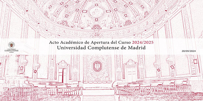 20/09/2024: Acto Académico de Apertura Curso 2024/2025 